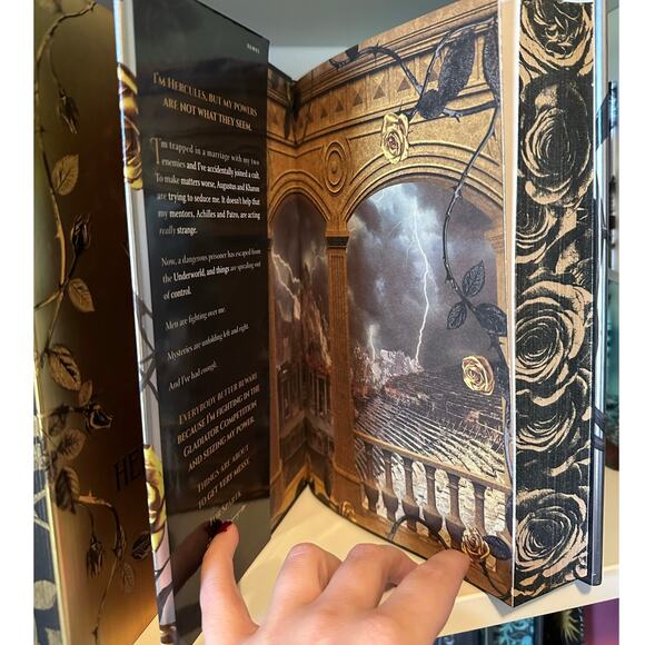 Barnes & Noble Signed SE Blood Of Hercules Bonds Of Hercules Jasmine Mas - Picture 9 of 10